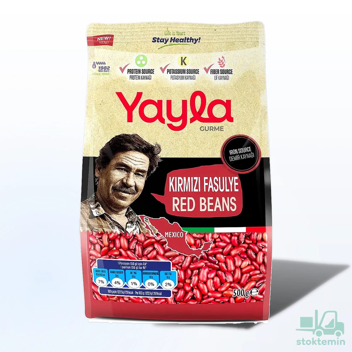 Yayla Gurme Kırmızı Fasulye 500 Gr