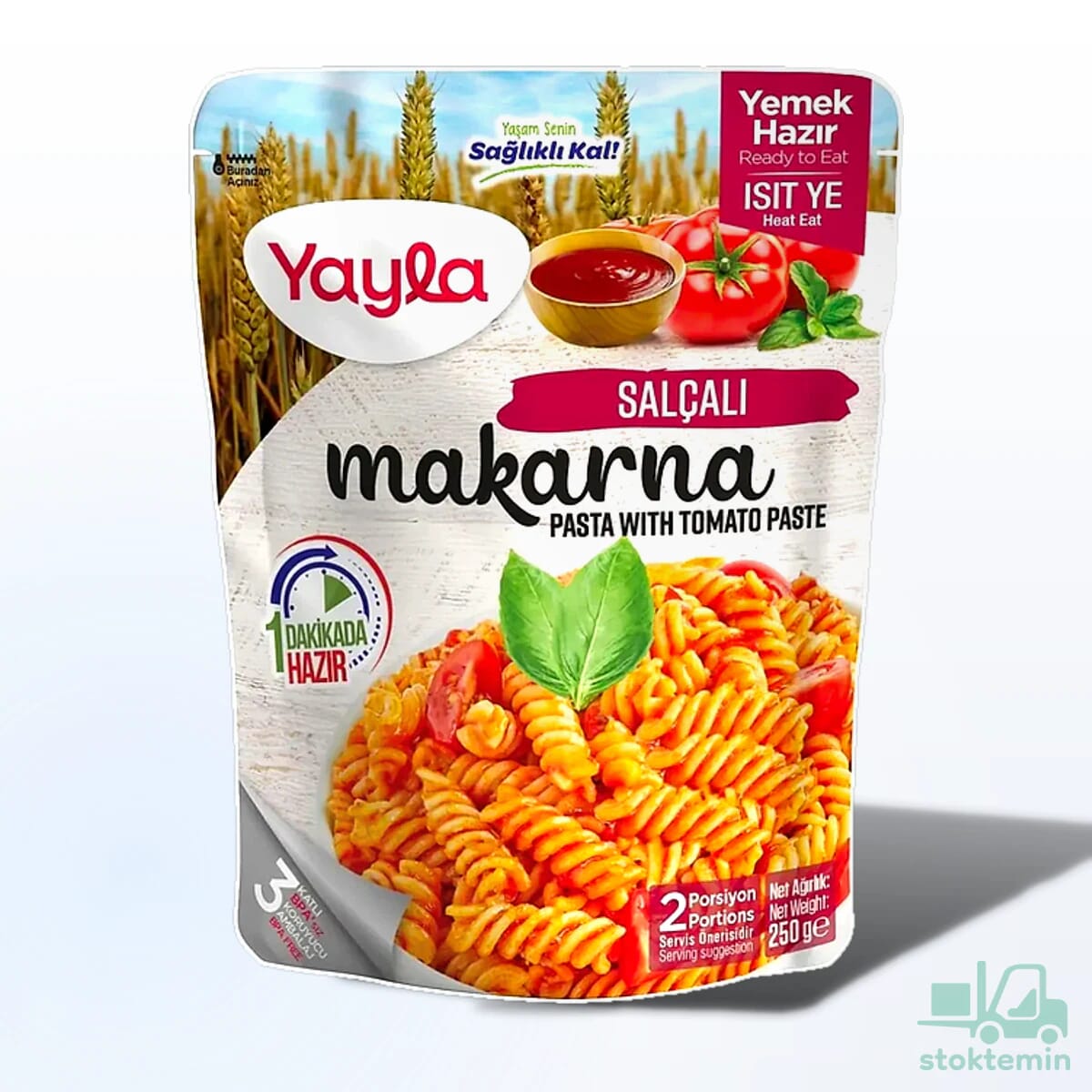 Yayla Yemek Hazır Salçalı Makarna 250 gr