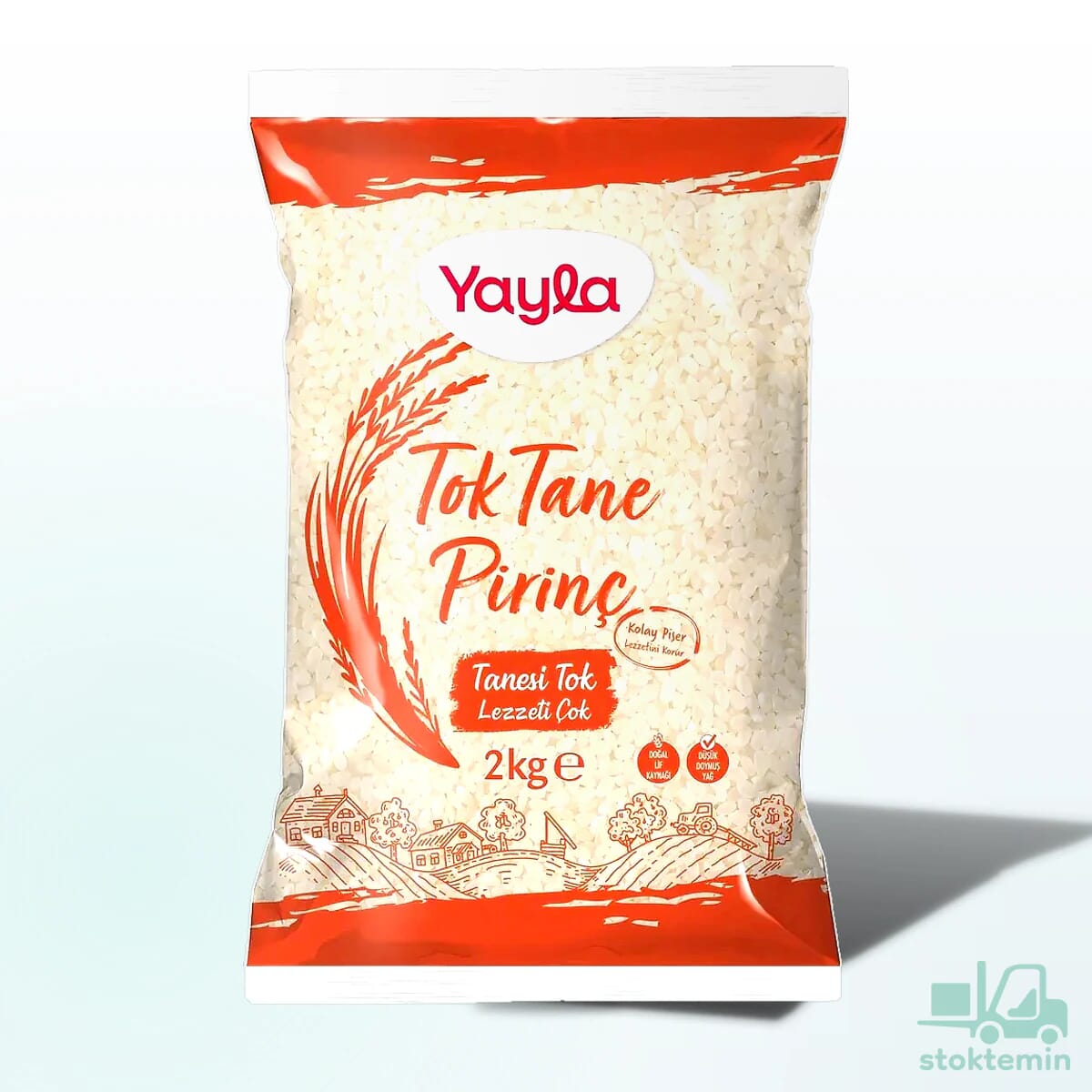 Yayla Tok Tane Pirinç 2 kg