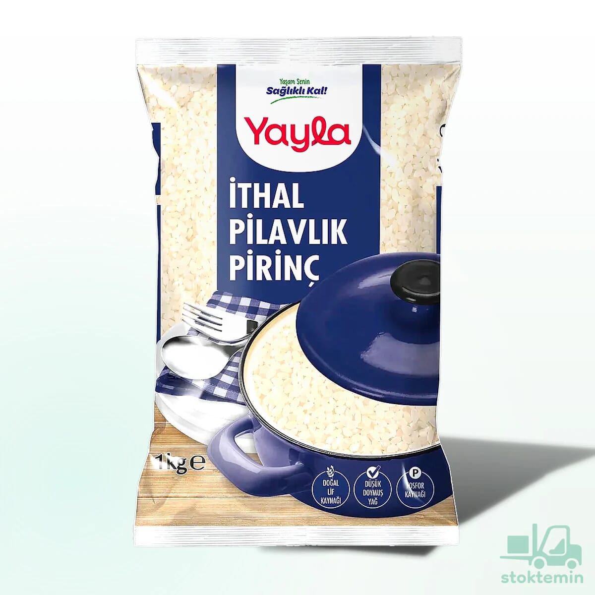 Yayla İthal Pilavlık Pirinç 1 Kg * (Kısa Tane)