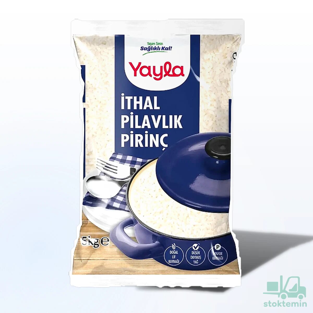 Yayla İthal Pilavlık Pirinç 5 kg * (Uzun Tane)