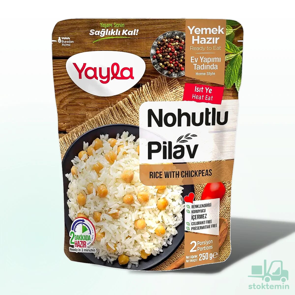 Yayla Yemek Hazır Nohutlu Pilav 250 Gr