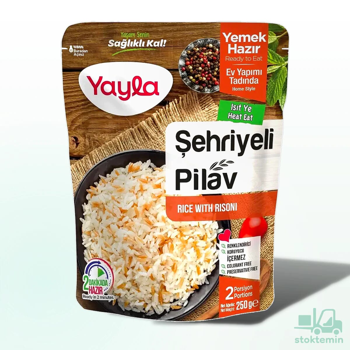 Yayla Yemek Hazır Şehriyeli Pilav 250 gr