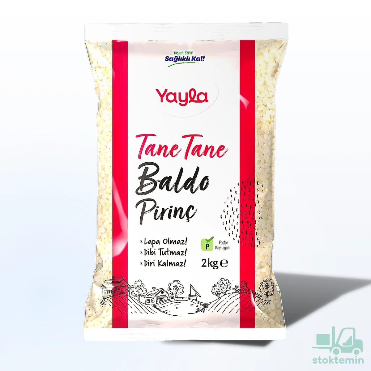 Yayla Tane Tane Baldo Pirinç 2 kg