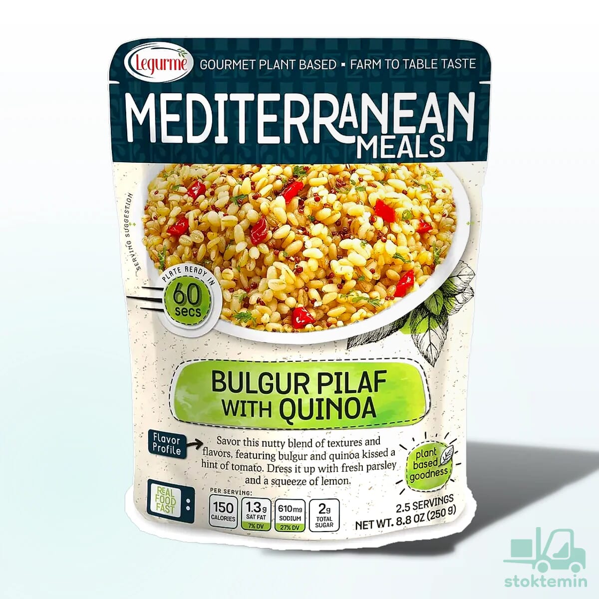 Legurme Mediterranean Kinoalı Bulgur Pilavı 250 gr