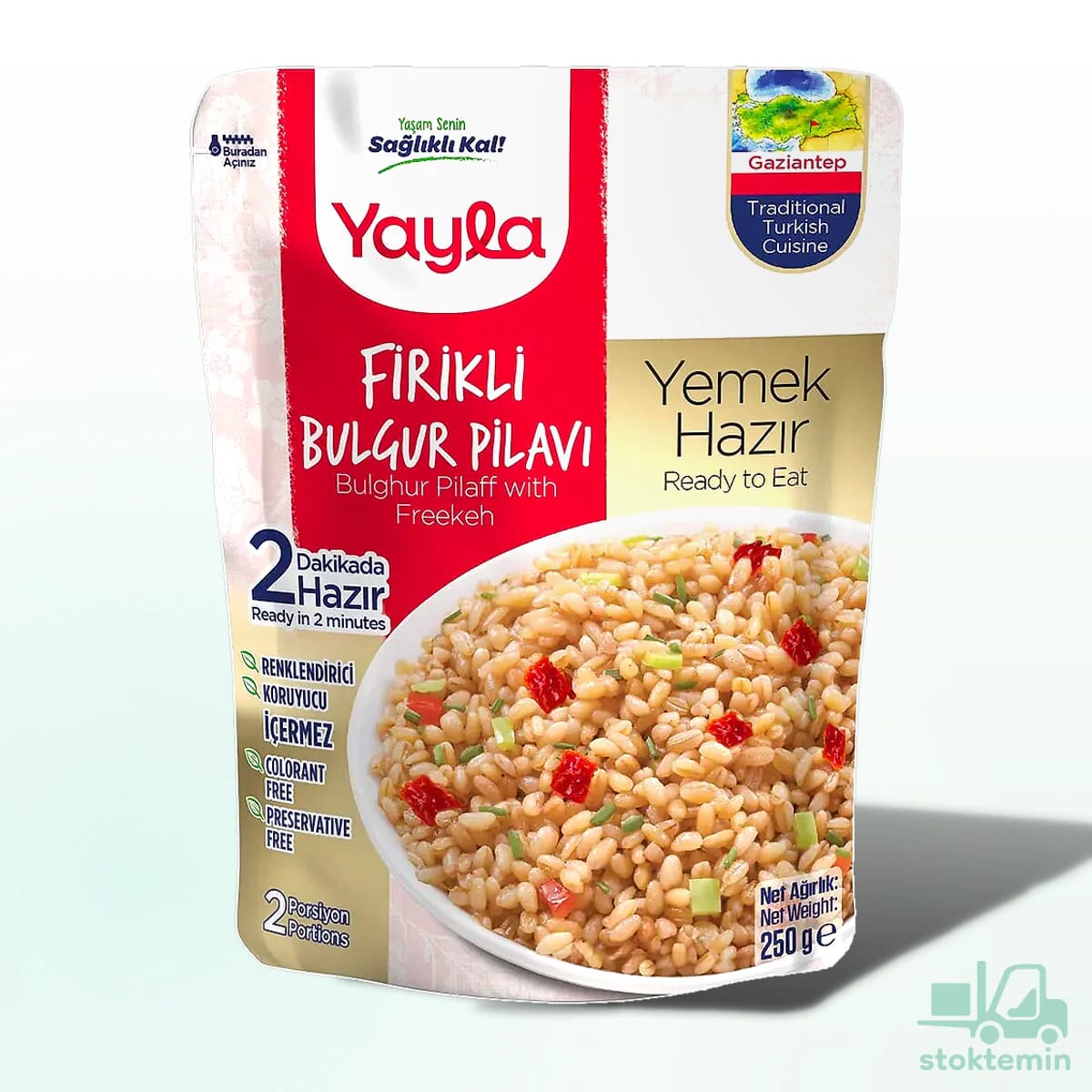 Yayla Yemek Hazır Firikli Bulgur Pilavı 250 gr
