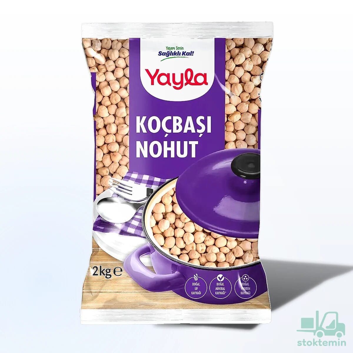 Yayla Koç Başı Nohut 2 Kg