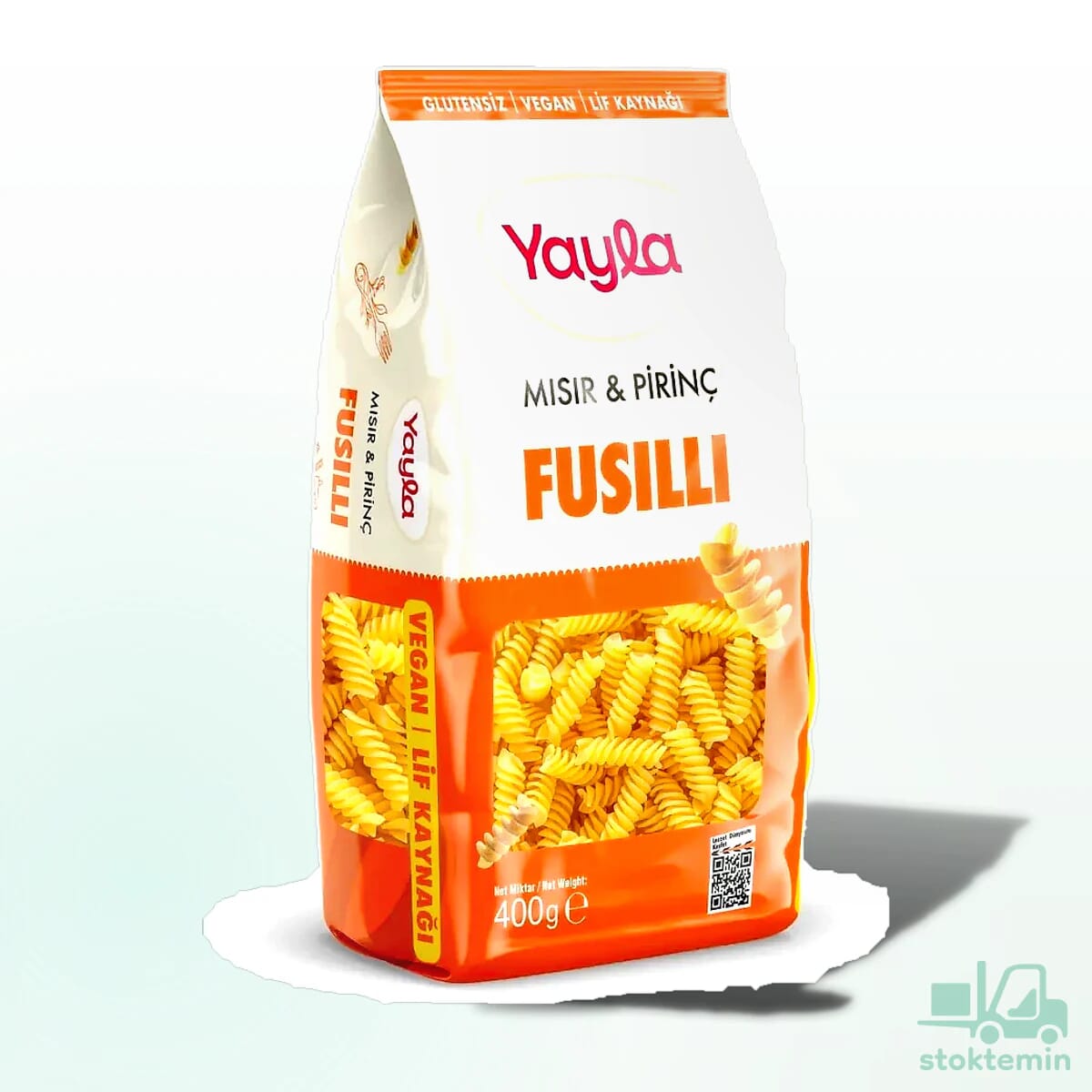 Yayla Mısır ve Pirinç Fusilli Makarna 400 g
