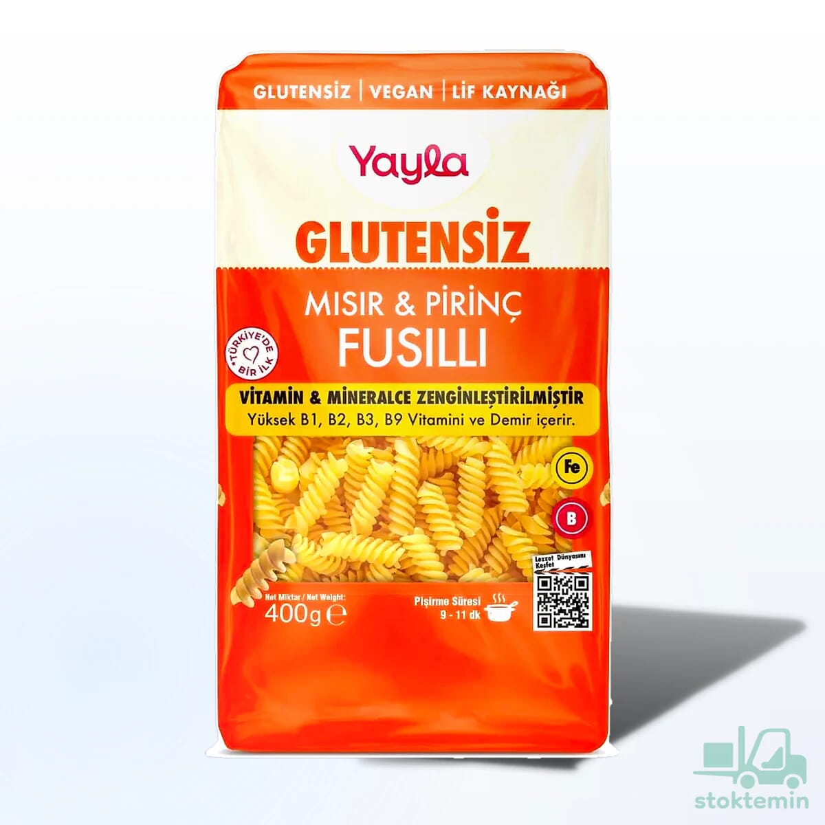 Yayla Glutensiz Mısır ve Pirinç Fusilli Makarna 400 g