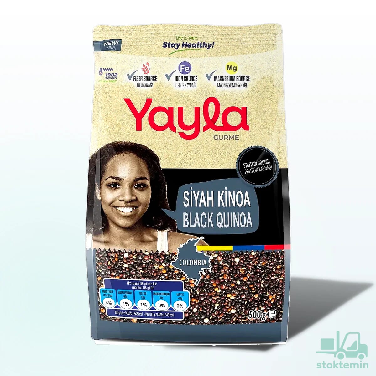 Yayla Gurme Siyah Kinoa 500 Gr