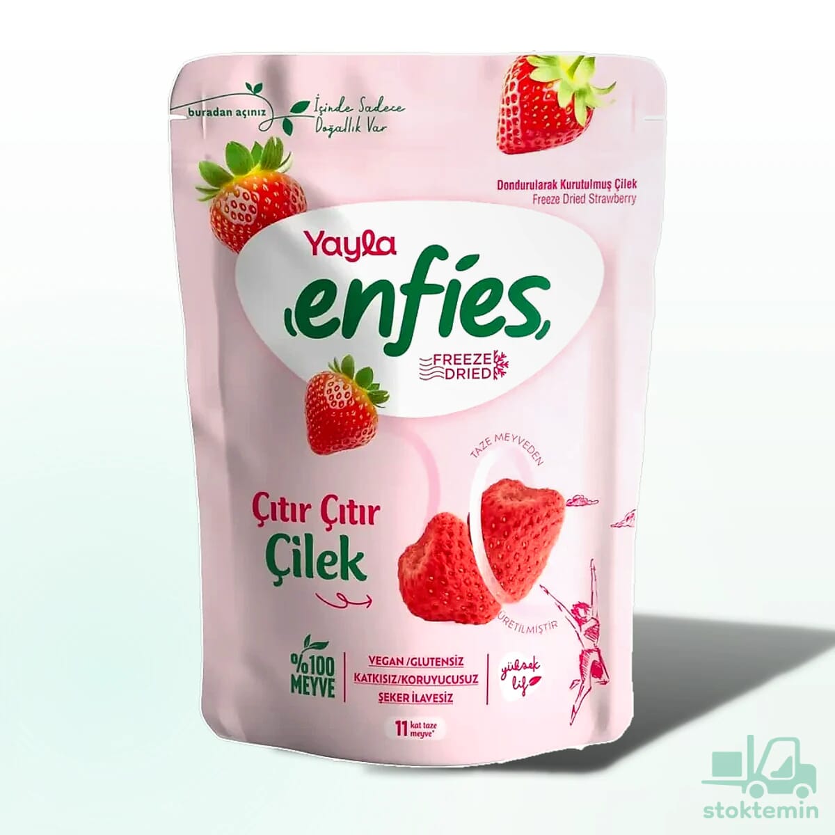 Yayla Enfies Freeze Dried Çilek 15 g