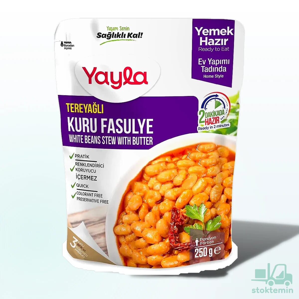 Yayla Yemek Hazır Tereyağlı Kuru Fasulye 250 gr