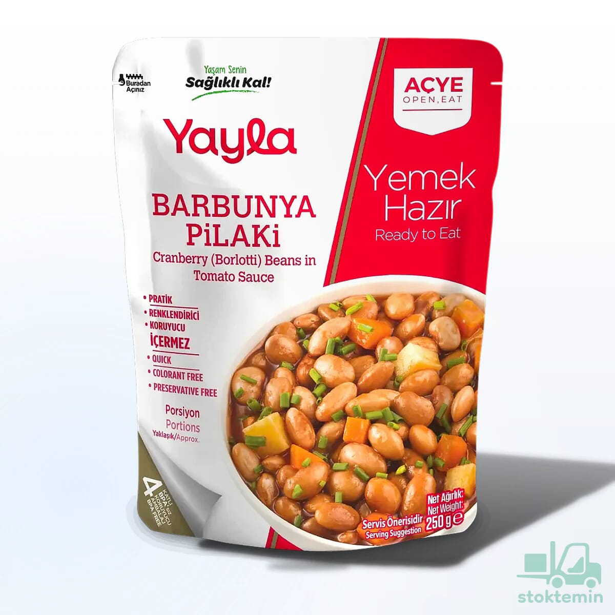 Yayla Yemek Hazır Barbunya Pilaki 250 gr