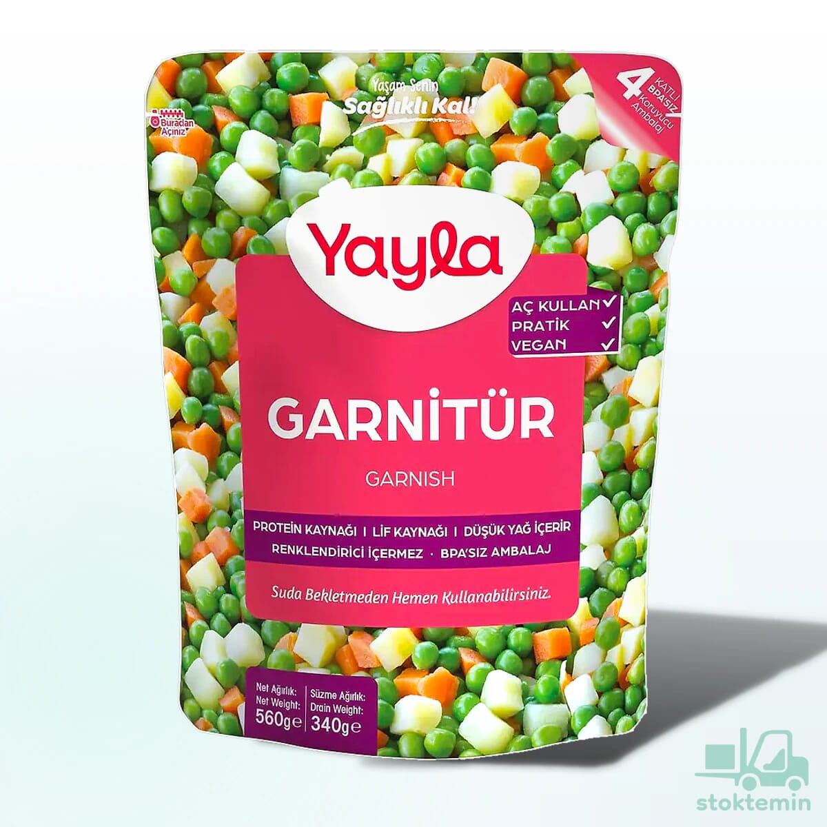 Yayla Haşlanmış Garnitur 560 gr