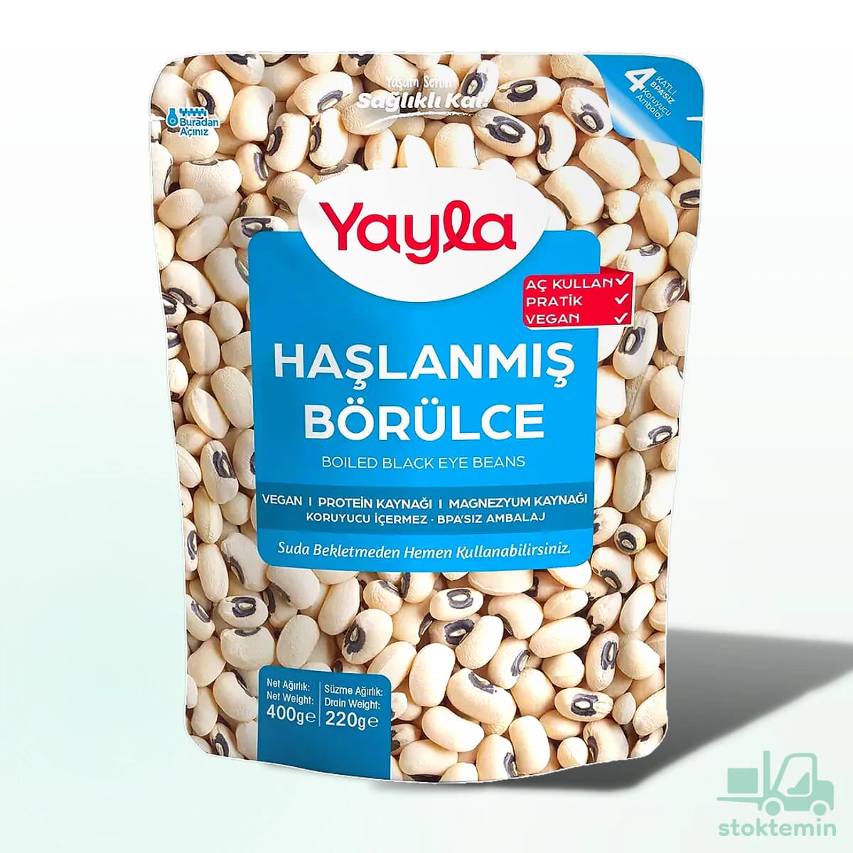 Yayla Haşlanmış Börülce 400 Gr