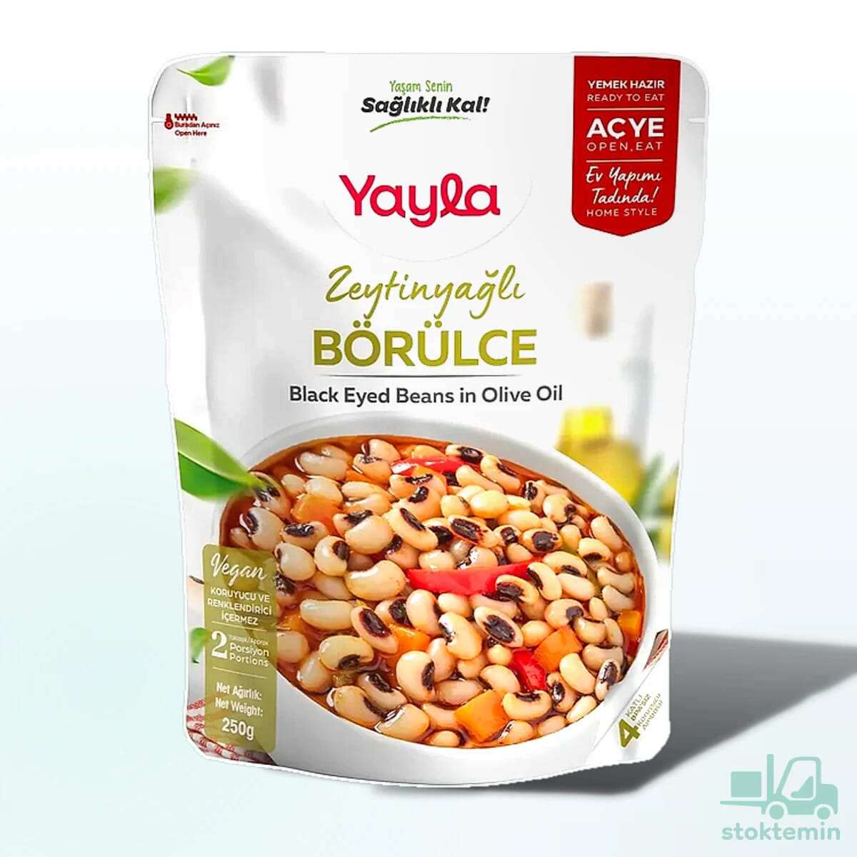 Yayla Yemek Hazır Zeytinyağlı Börülce 250 g