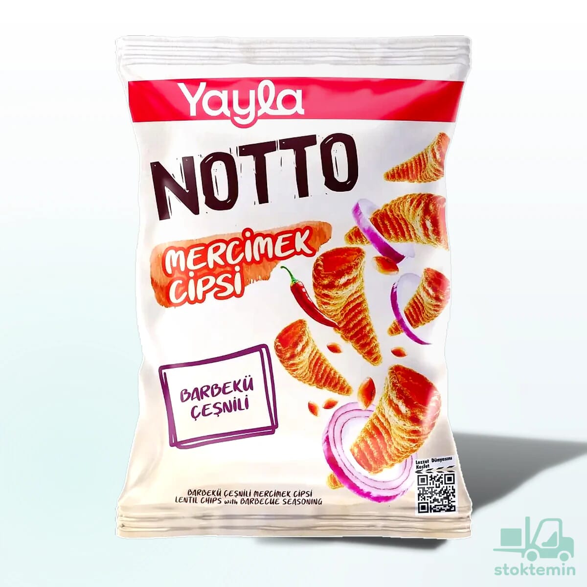 Yayla Notto Barbekü Çeşnili Mercimek Cipsi 55 g