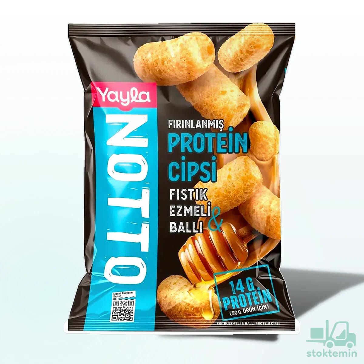 Yayla Notto Fıstık Ezmeli ve Ballı Protein Cipsi 50 g