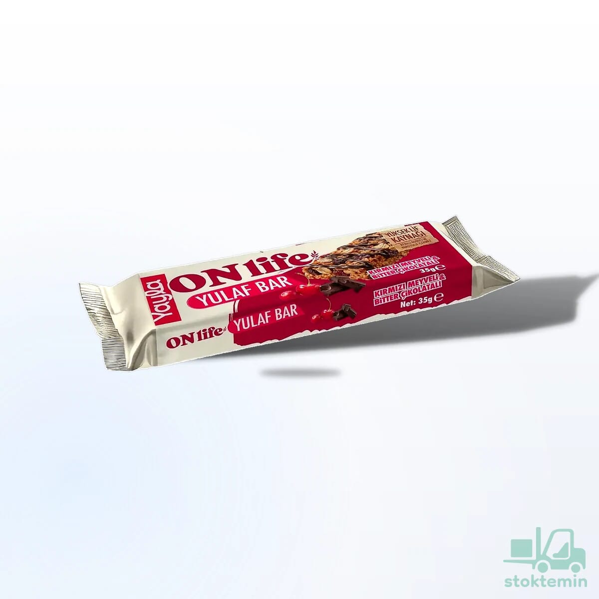 Yayla Onlife Bitter Çikolatalı ve Kırmızı Meyveli Yulaf Bar 35 g
