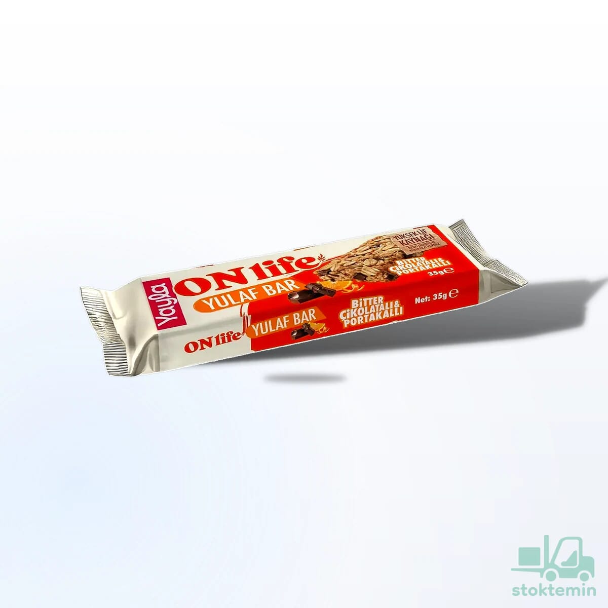 Yayla Onlife Bitter Çikolatalı ve Portakallı Yulaf Bar 35 g