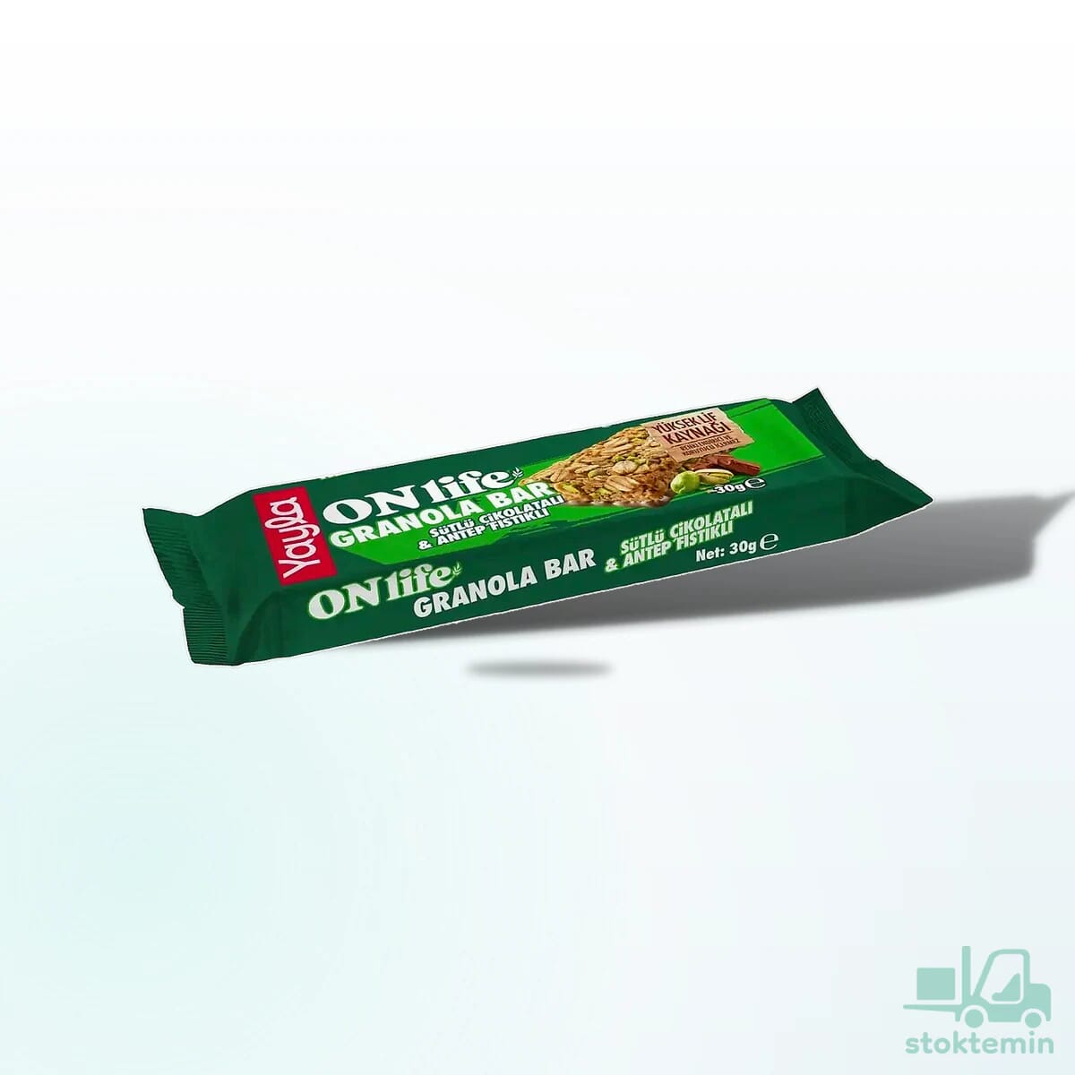 Yayla Onlife Sütlü Çikolata ve Antep Fıstıklı Granola Bar 30 g