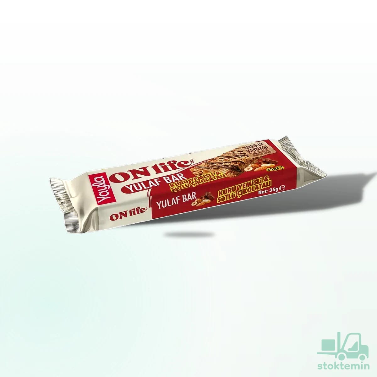 Yayla Onlife Sütlü Çikolatalı ve Kuruyemişli Yulaf Bar 35 g