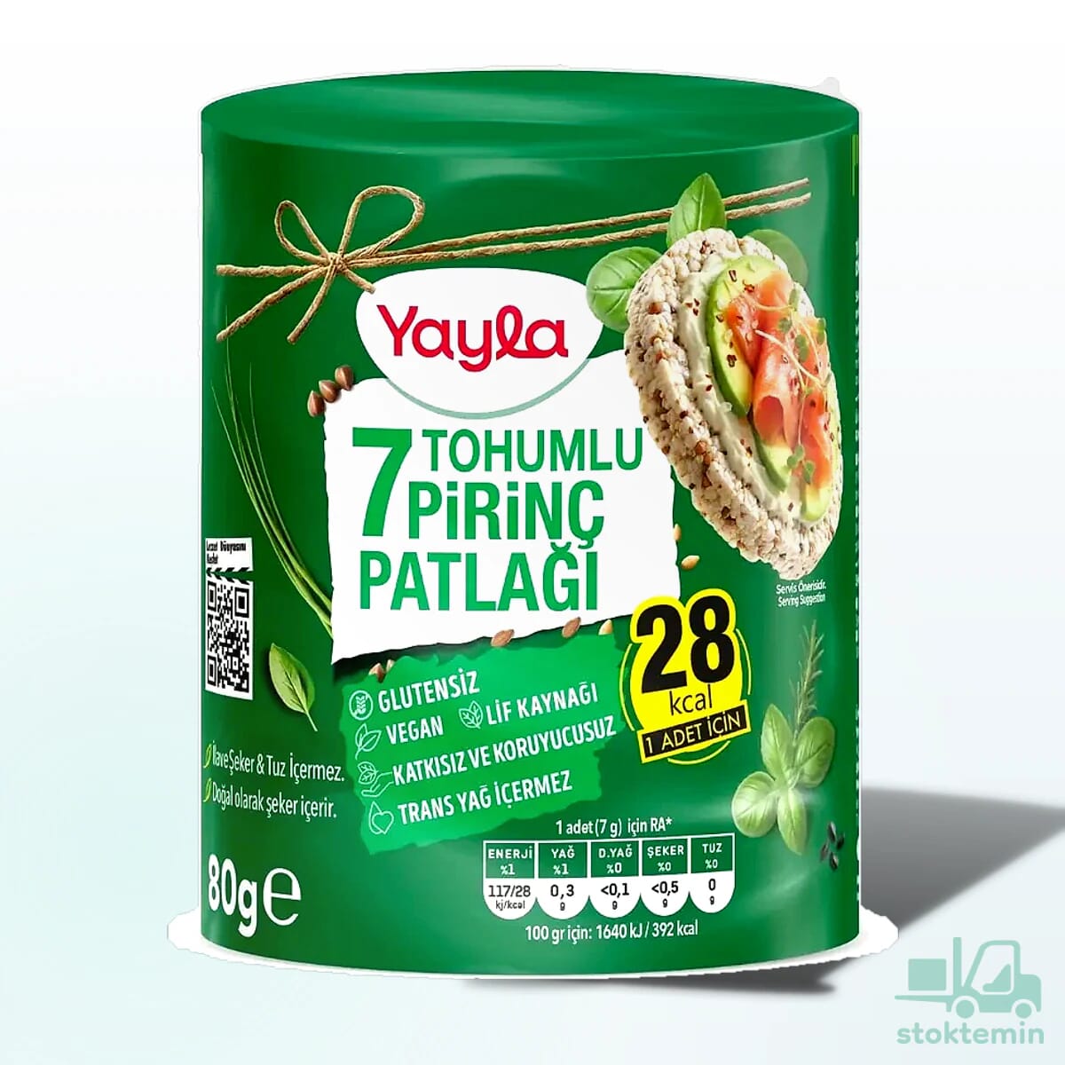 Yayla 7 Tohumlu Pirinç Patlağı 80 g
