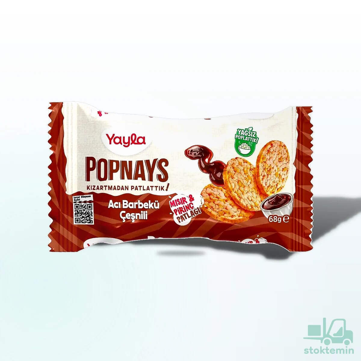 Yayla Popnays Acı Barbekü Çeşnili Mısır ve Pirinç Patlağı