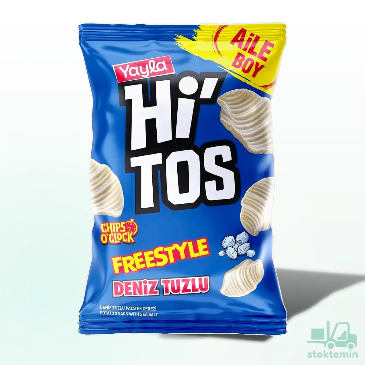 Yayla Hi'tos Freestyle Deniz Tuzlu Patates Çerezi 130 g