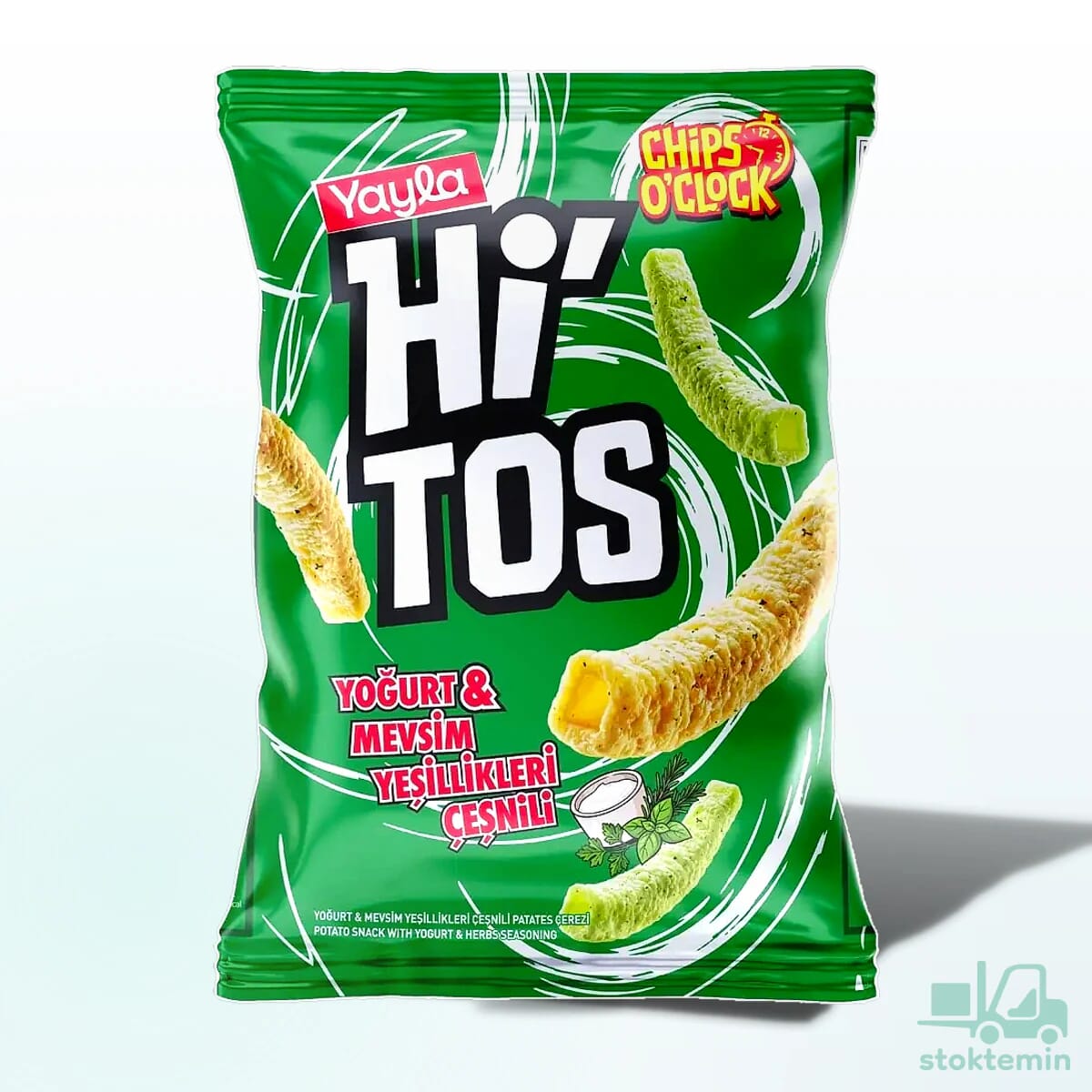 Yayla Hi'tos Yoğurt ve Mevsim Yeşillikleri Çeşnili Patates Çerezi 100 g