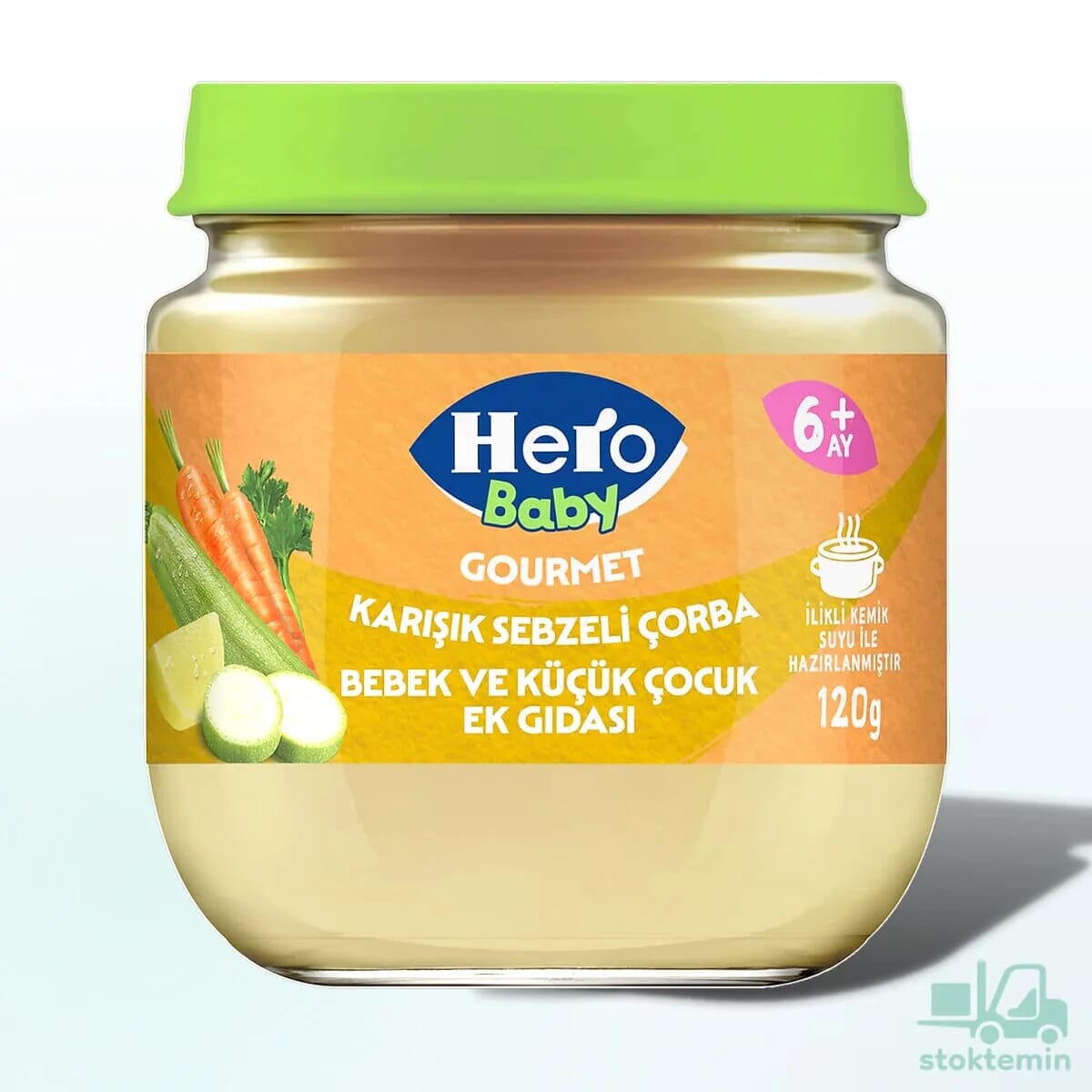 Hero Baby İlikli Kemik Sulu Karışık Sebzeli 120 G